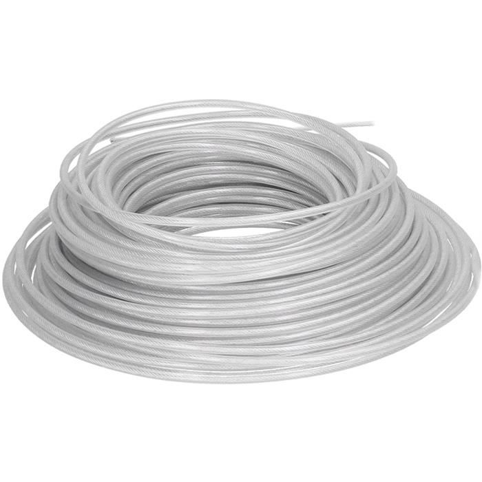 SALALIS Ligne De Coupe-bordure Ronde Ligne De Coupe-bordure De 2mm, Ligne De Coupe-herbe Ronde