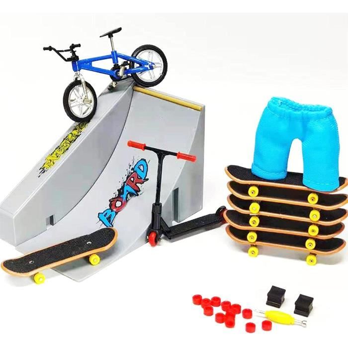 Mini Skateboard à Doigt – Planche à Roulettes Fingerboard – 95 X 25 Mm – état Proche Neuf