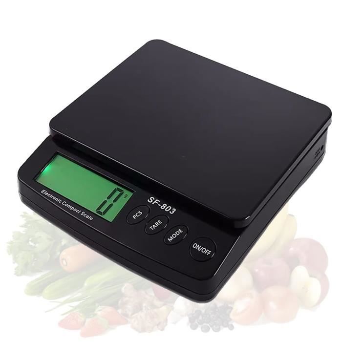 Balance Numérique Commerciale Avec Calcul De Prix - Capacité 66 Lbs (30 Kg), Écran LCD - Par Costway