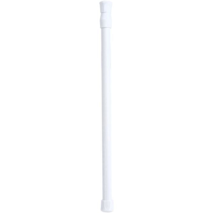 Tringles à Rideaux SoNiT Sans Perçage - Extensibles 40-60cm - Fixation Verre Ou Mur - Or - Lot De 2
