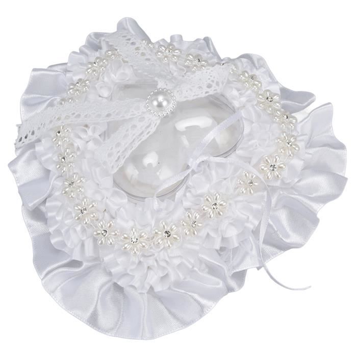 Vvikizy Boîte à Bijoux De Rangement Boîte à Bagues En Forme De Cœur Avec Affichage Lumineux LED