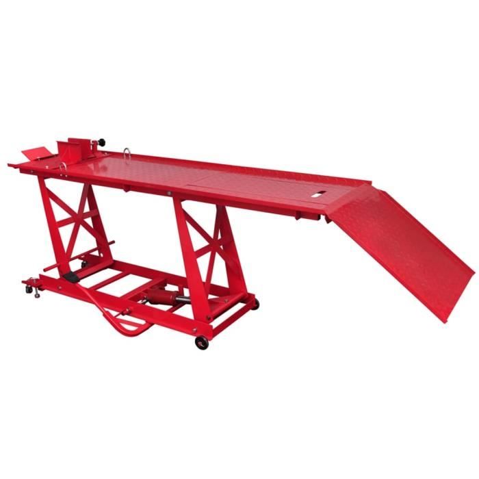 ZHI Pont élévateur plateforme hydraulique pour moto 450 kg 7466810528838
