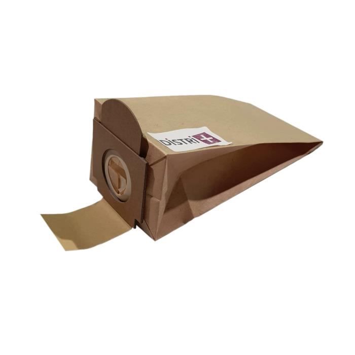 Sac aspirateur MOULINEX FIDELO Pochette de 10 sacs papier Compatible MENALUX et ROWENTA