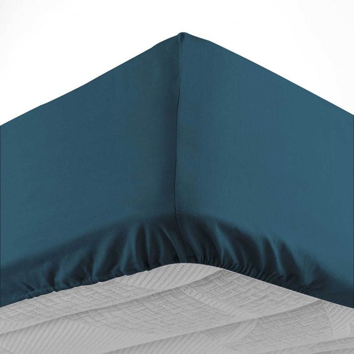 Drap Housse Lina 90x190cm Bleu