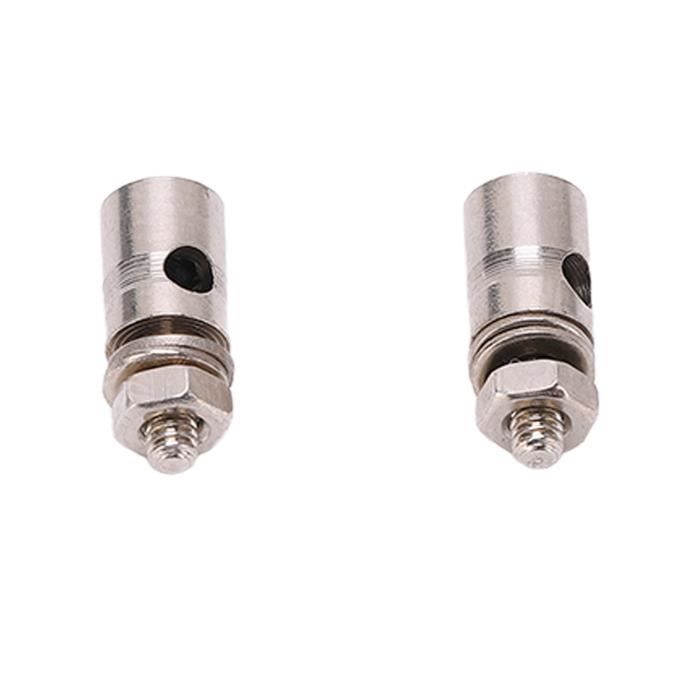 Connecteur De Tige De Poussée RC SUNGOOYUE – 10 Pièces 2,1 Mm Pour Avion KT, Réglage Rapide En Inox