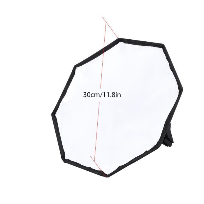 Kit Diffuseur De Lumière Pour Flash Photo - Réflecteur 50W, Lumière Douce, Sans Fil, Neuf