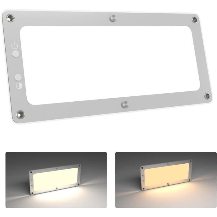 Plaque LED 12V Pour Camping-car Ou Bateau - Éclairage Dimmable Et Facile à Installer