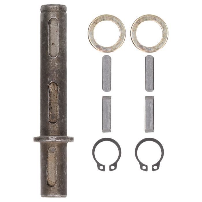 Arbre De Sortie 18 Mm Pour Réducteur NMRV040 - Longueur 128 Mm Avec Joints Et Anneaux En S
