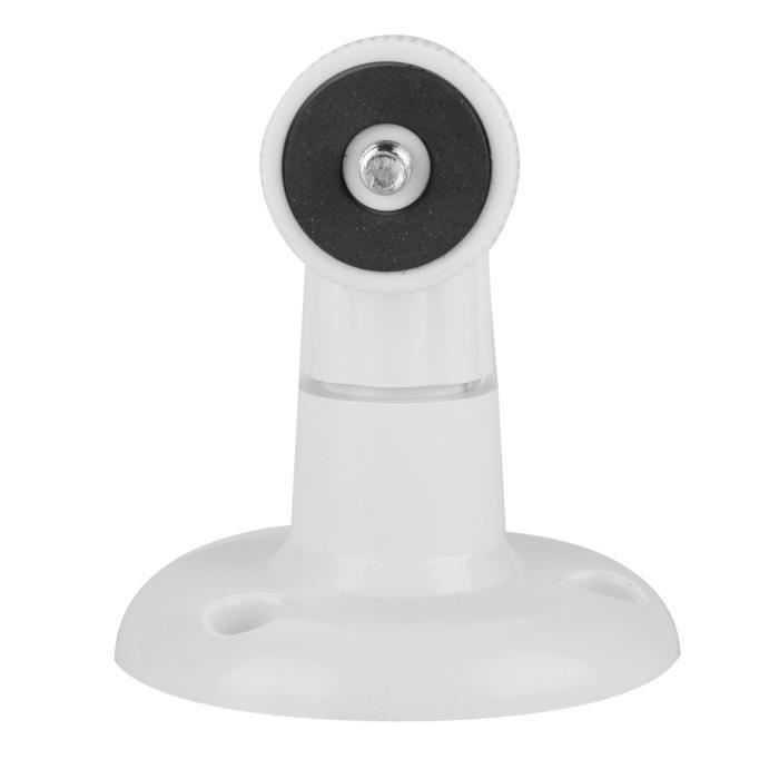 Support Caméra Surveillance QWORK Acier Inoxydable - Mât Vertical 200mm Avec 3 Boucles