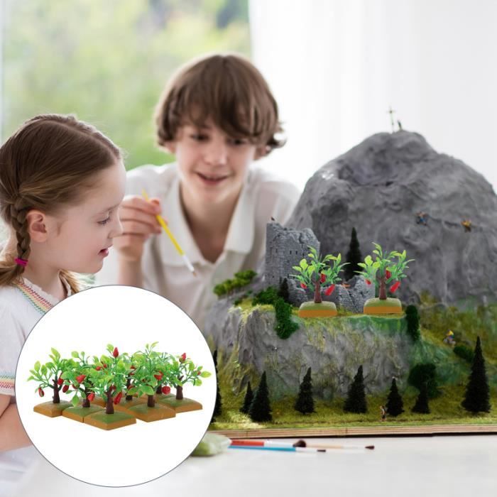 ARBRES MODÈLES RÉALISTES Pour Votre Train Pistes Modèle De Table De