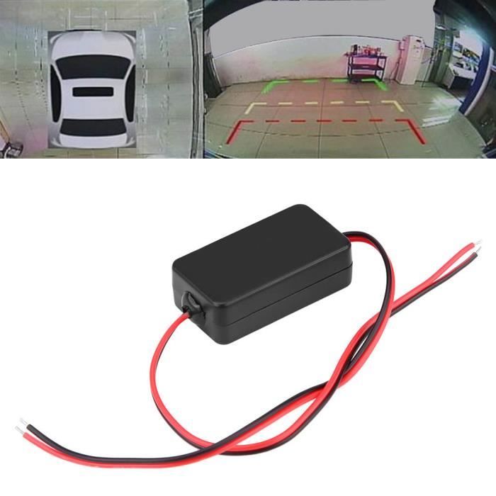 Redresseur De Filtre 12V DC Pour Caméra De Recul De Voiture, élimine