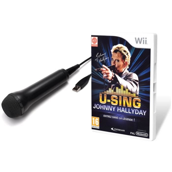 U-Sing Johnny Halliday + 1 Micro - Wii