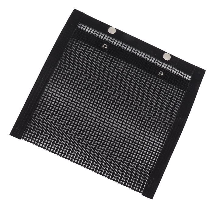 Dilwe Sac en filet pour barbecue 2 pièces gril maille sac antiadhésif
