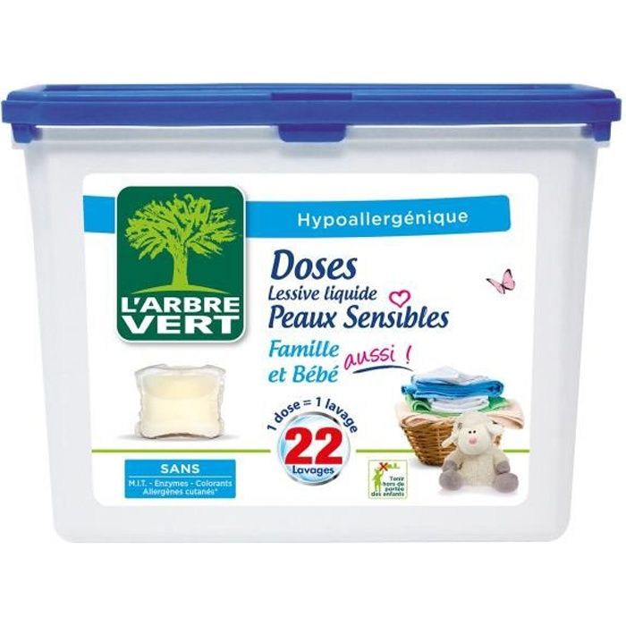 Lessive linge liquide L'arbre Vert - bidon de 5L