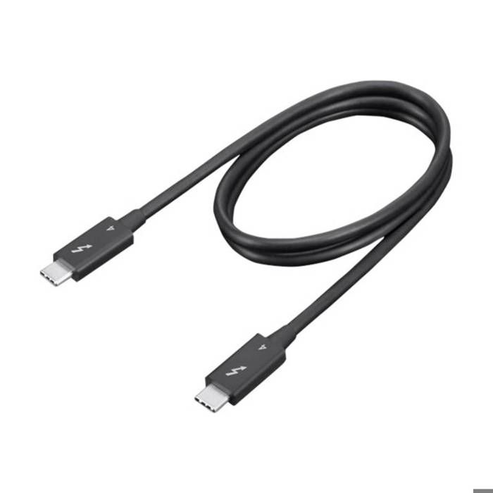 Lenovo Câble Thunderbolt™ Thunderbolt™ 4 Fiche mâle Thunderbolt® (USB-C™) 0.70 m noir 8K UHD 4X91K16968