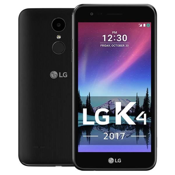 Vente T&eacute;l&eacute;phone portable LG K4 2017 noir Dual SIM M160 pas cher
