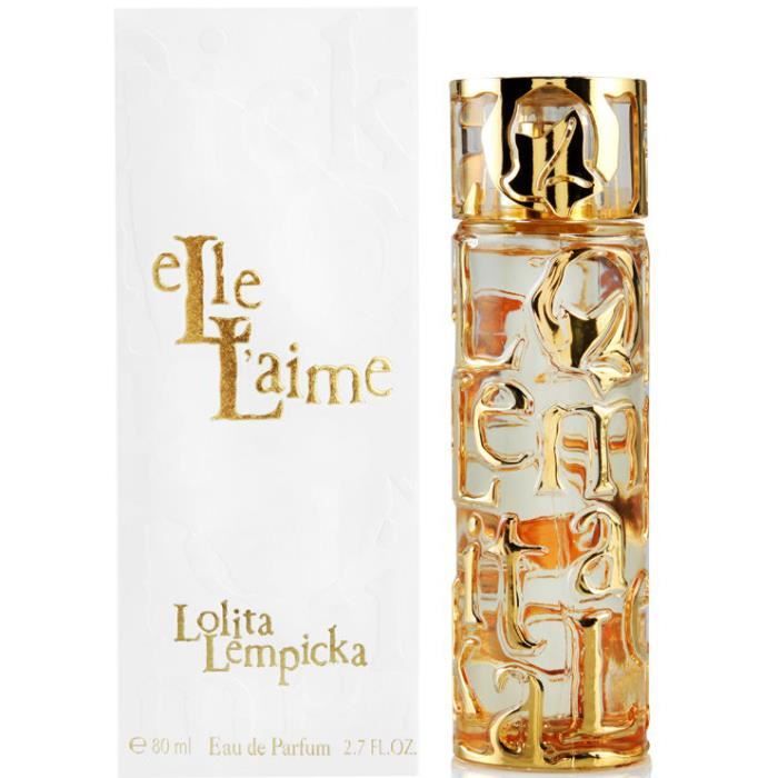 Lolita Lempicka L L'aime Eau De Toilette Spray 80 Ml - Orientalischer Blütenduft Für Frauen | Mit Bergamotte, Kokosnuss & Vanille