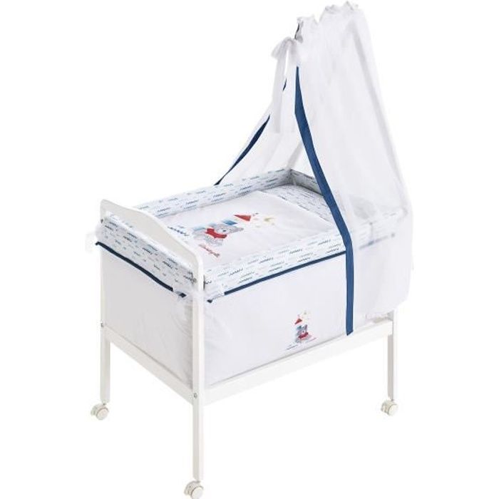 Lulu Castagnette Berceau Complet En Bois Theme Lulu Apolo 55x85 Cm Bleu Cdiscount Puericulture Eveil Bebe Lulu Castagnette Berceau Complet En Bois Theme Lulu Apolo 55x85 Cm Bleu Cdiscount Puericulture Eveil Bebe