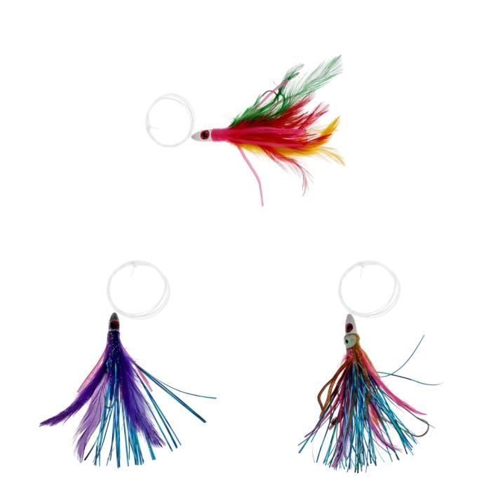 Leurres Poulpe (Octopus Buzzbaits) Pour Pêche En Mer - 2 Tailles (16cm/22.5cm) - 6 Couleurs Au Choix