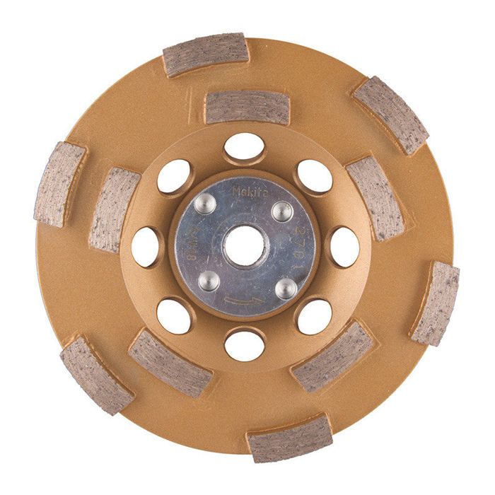 Plateau de ponçage diamant à double segment. Pour la finition moyenne du béton Makita B 48549 - vue 3