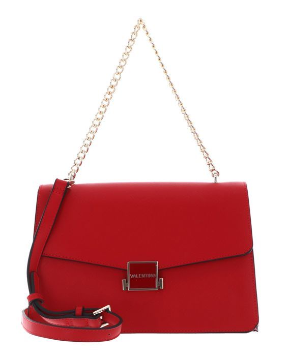 Sac Bandoulière Valentino Pattie Crossover Rouge - Neuf Avec étiquettes, 100% PU