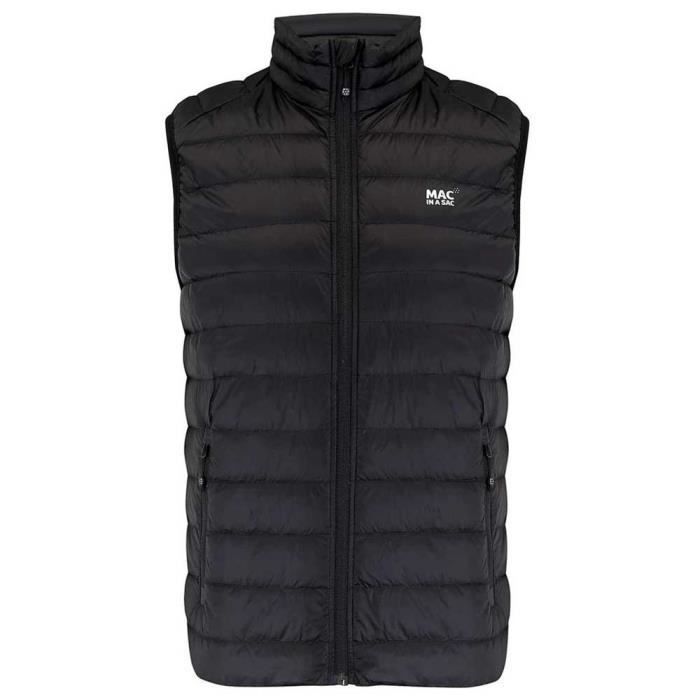 Mac in a Sac - Doudoune sans manches Alpine - en duvet - pour homme - noir - M Mac in a Sac - Doudoune sans manches Alpine - en duvet - pour homme - noir - M
