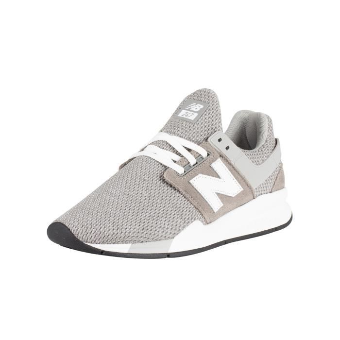 new balance grise homme