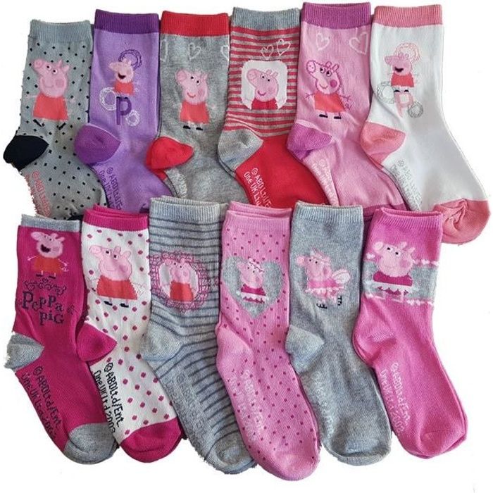 Chaussette peppa pig sale