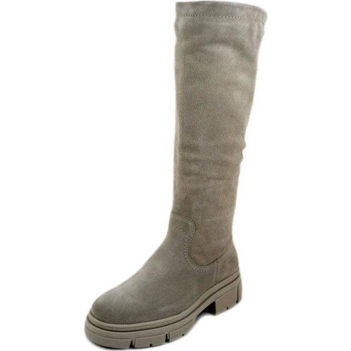 bottines femme taupe