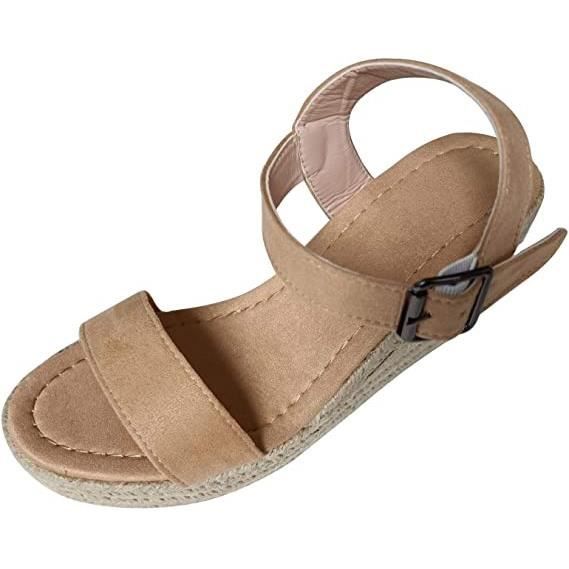 chaussure compensée corde