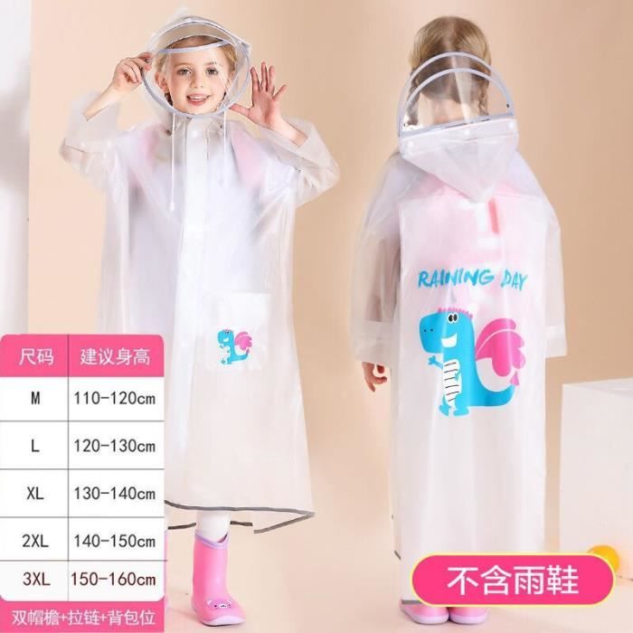 Lot De 7 Ponchos De Pluie Enfants – Imperméables Jetables Colorés Macaron – Parfait Pour École & Randonnée !