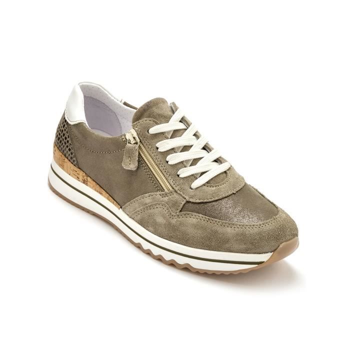 basket kaki femme