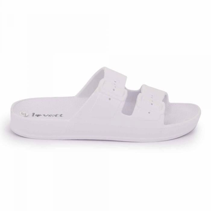 Claquette uni caoutchouc Femme LOVETT Cdiscount Sport