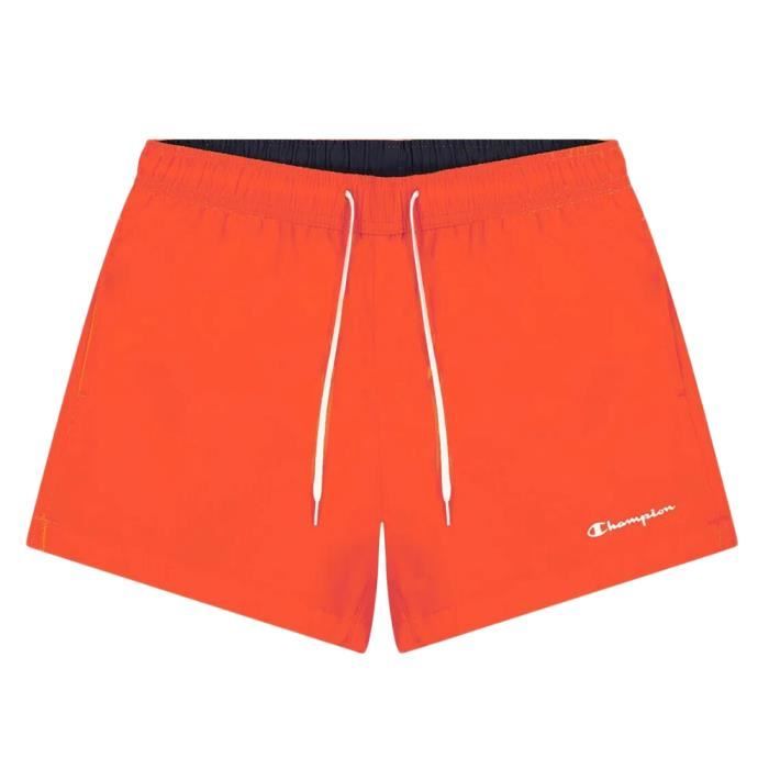 Beach Short De Bain Homme CHAMPION - Taille M - Couleur ROUGE