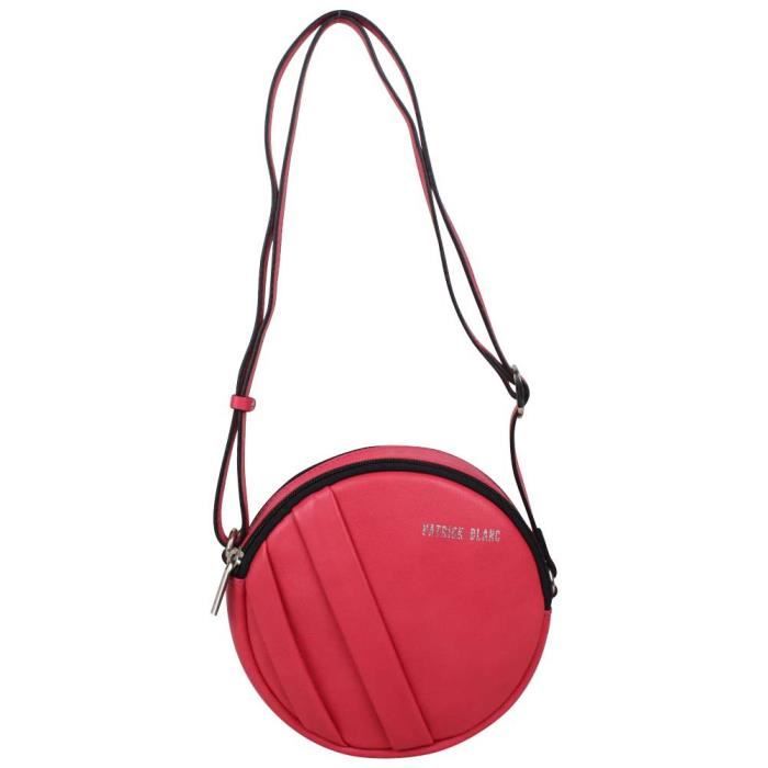 Sac rond bandoulière cuir online