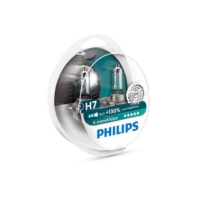 Ampoules H7 Philips X-treme Vision - Cdiscount Auto