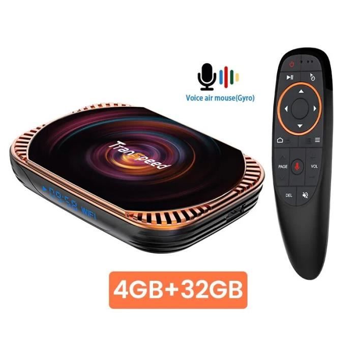 Box multimédia - RNCYN - Amlogic S905X4 - Android 11.0 - 8K - 32/64/128 ...