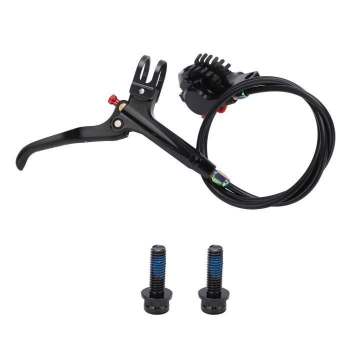 Bgsha Ensemble de Freins à Disque Hydrauliques pour Vélo Électrique Levier de Frein avec Rotor