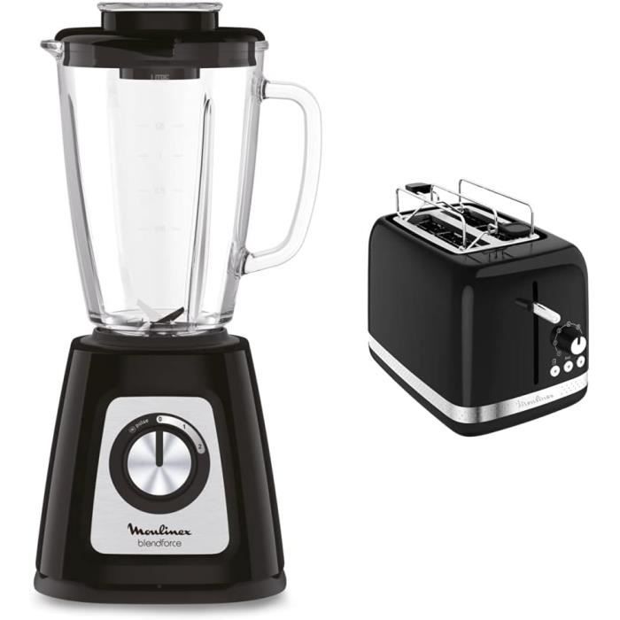 Blender 6000W 2.5L professionnel glace fruits noix robot