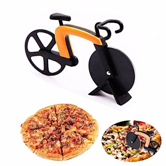 Vélo Couteau à Pizza Couteau à Pizza Rouleau à Pizza Coupeur Outils de Cuisine