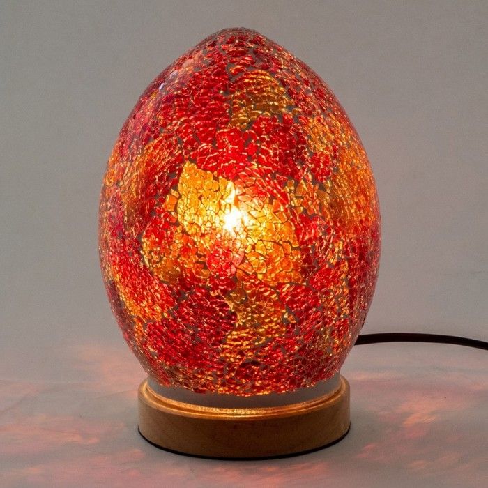 Ancienne Petite Lampe Décorative - Éclairage D'appoint Vintage - Style Industriel Ou Rétro
