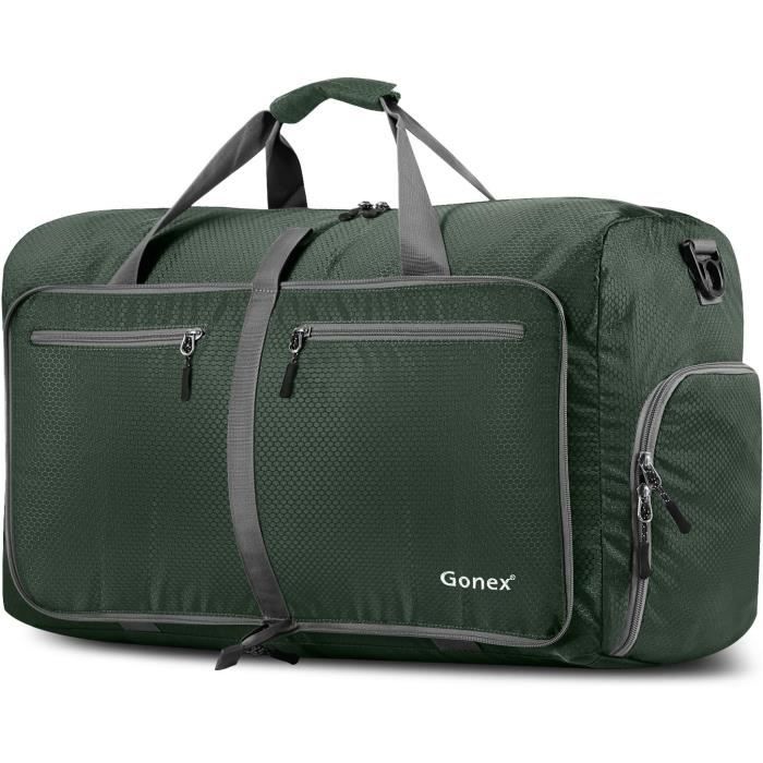 Gonex Sacs de voyage pliables plus l gers sac de sport pour les