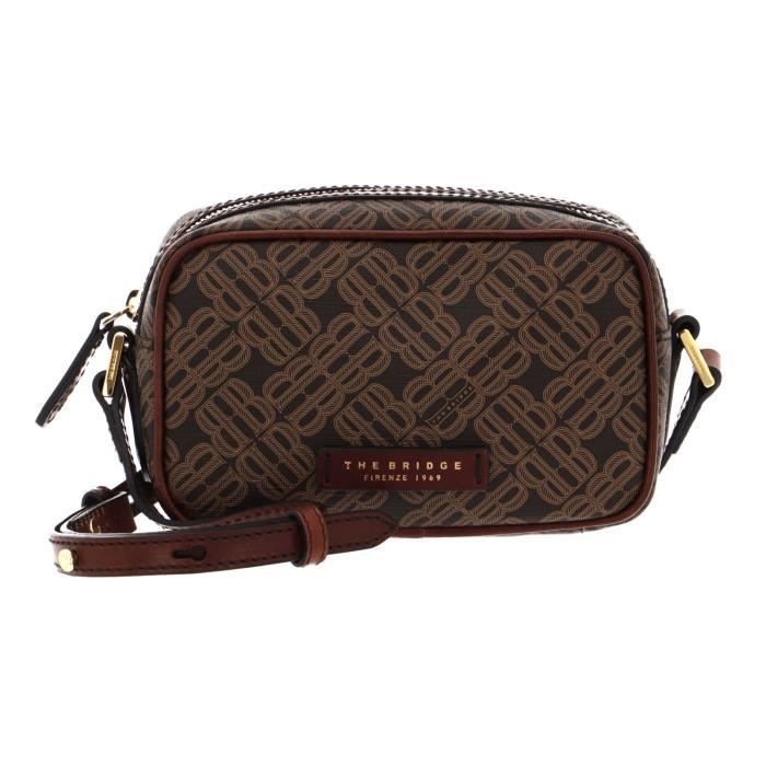 Sacoche Vintage THE BRIDGE En Cuir - Made In Italy - Occasion Authentique