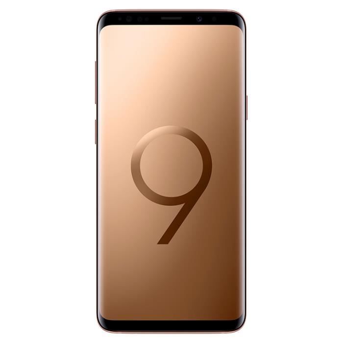 Achat T&eacute;l&eacute;phone portable TIM Samsung Galaxy S9+, 15,8 cm (6.2"), 6 Go, 64 Go, 12 MP, Android 8.0, Or pas cher
