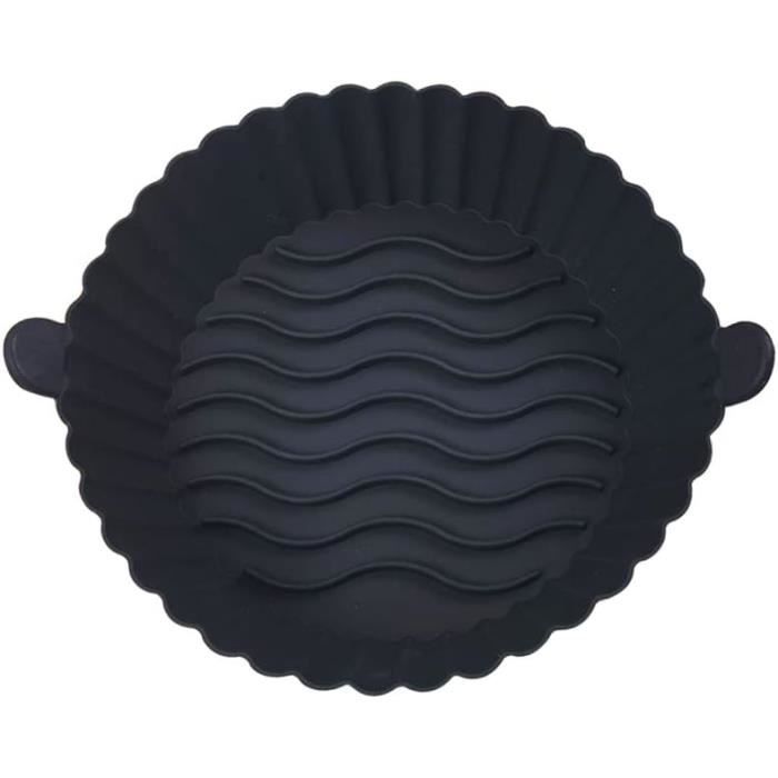 Tapis En Silicone Pour Air Fryer - Protection Plan De Travail 26.5x26.5 Cm, Antidérapant, Résistant à La Chaleur