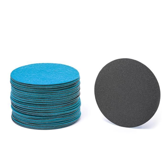 20 PIÈCES 3 disques de ponçage à crochet et boucle avec carbure de