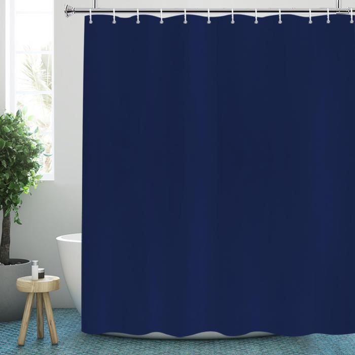 Rideau de douche uni au meilleur prix | Leroy Merlin