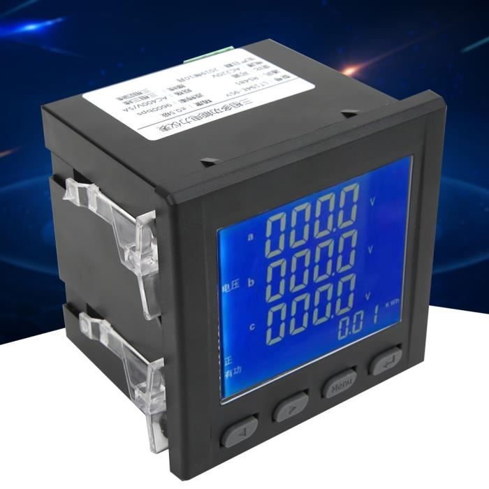 Compteur énergie Numérique D52-2047 - Multifonction Rail DIN