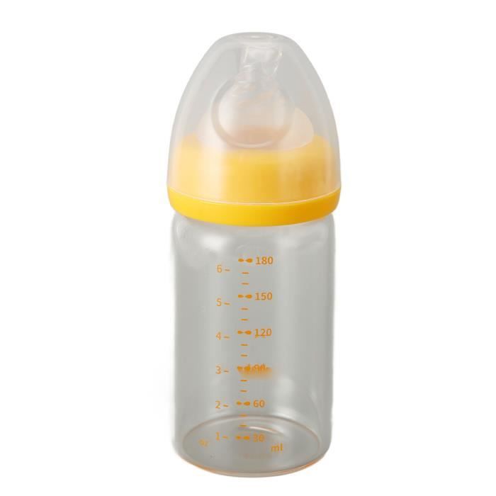 VGEBY biberon de lait maternel en verre Biberon de Lait Maternel de 180