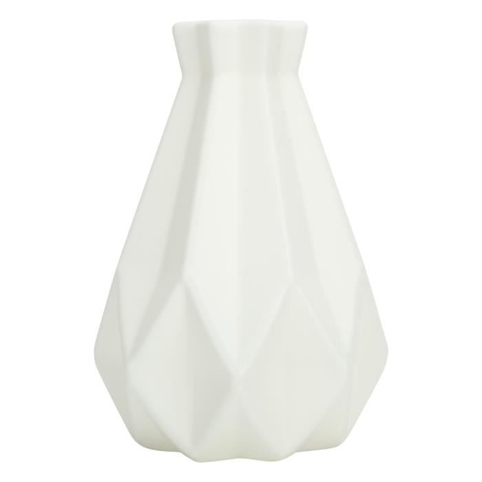 VINGVO Vase incassable Vase à fleurs Style minimaliste géométrique Vase